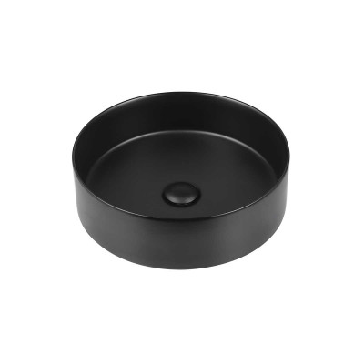 Раковина накладная черная 40см Vincea VBS-316MB