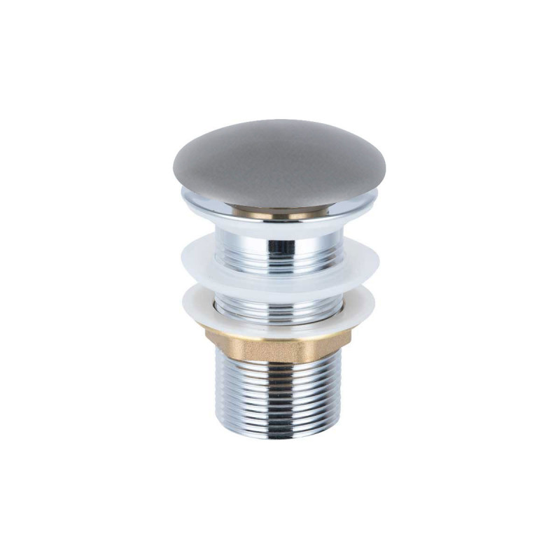 Донный клапан для раковины серый Vincea DBS0-216MG