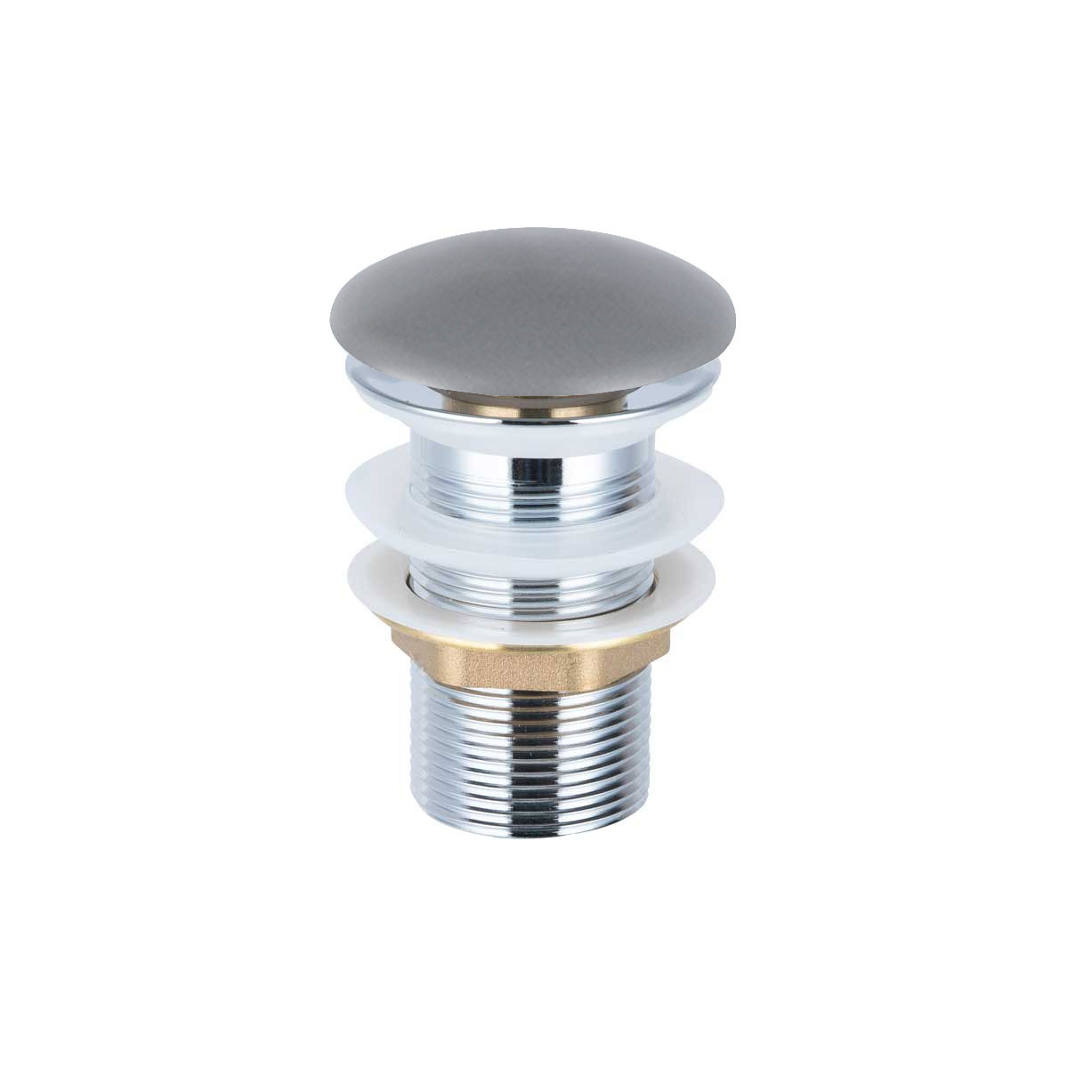 Донный клапан для раковины серый Vincea DBS0-216MG