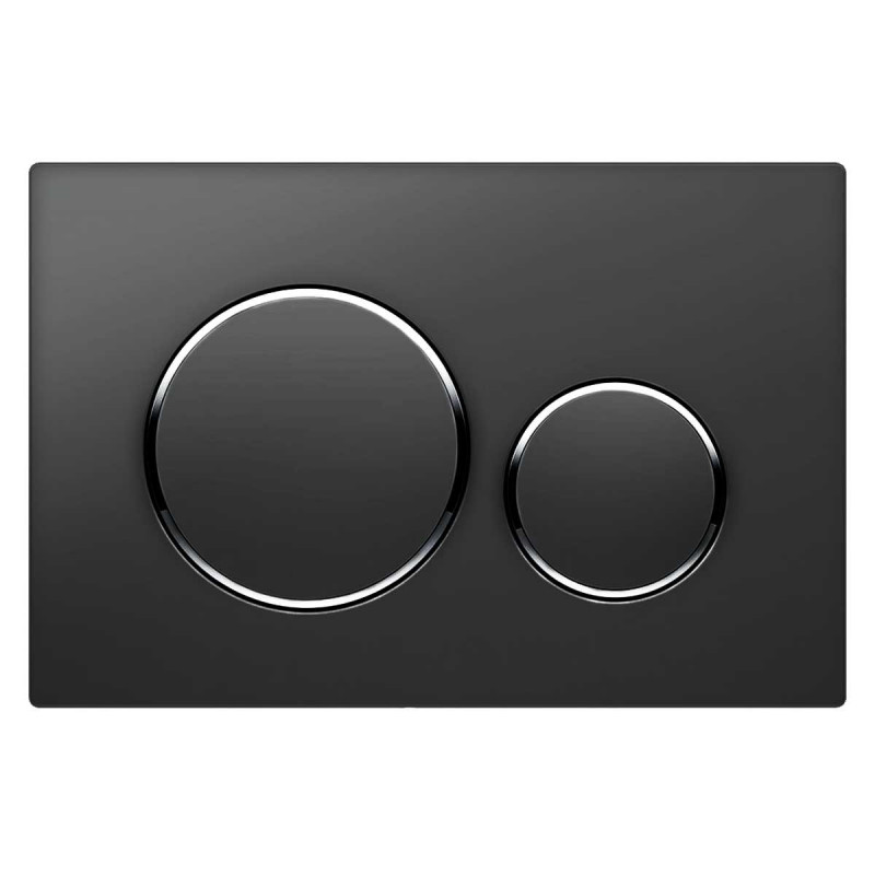 Кнопка смыва черная Vincea VFP-005MB