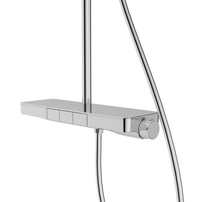 Душевая стойка с термостатом хром Vincea Inspire VSFS-3I12TCH