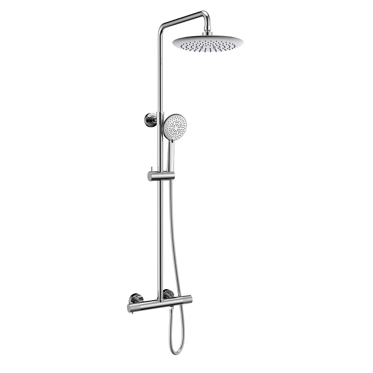 Душевая стойка с термостатом хром Vincea Desire VSFS-1D0TCH