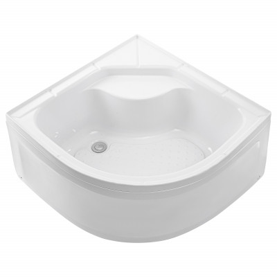 Душевая кабина 80x80x230см профиль хром матовый стекло с узором МОНОМАХ XL  80/43 С МЗ