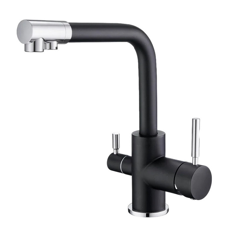 Смеситель для кухни Emar Quartz 3007.12 Оникс