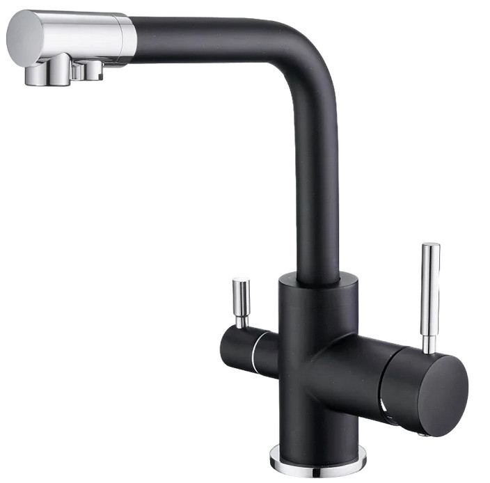 Смеситель для кухни Emar Quartz 3007.12 Оникс