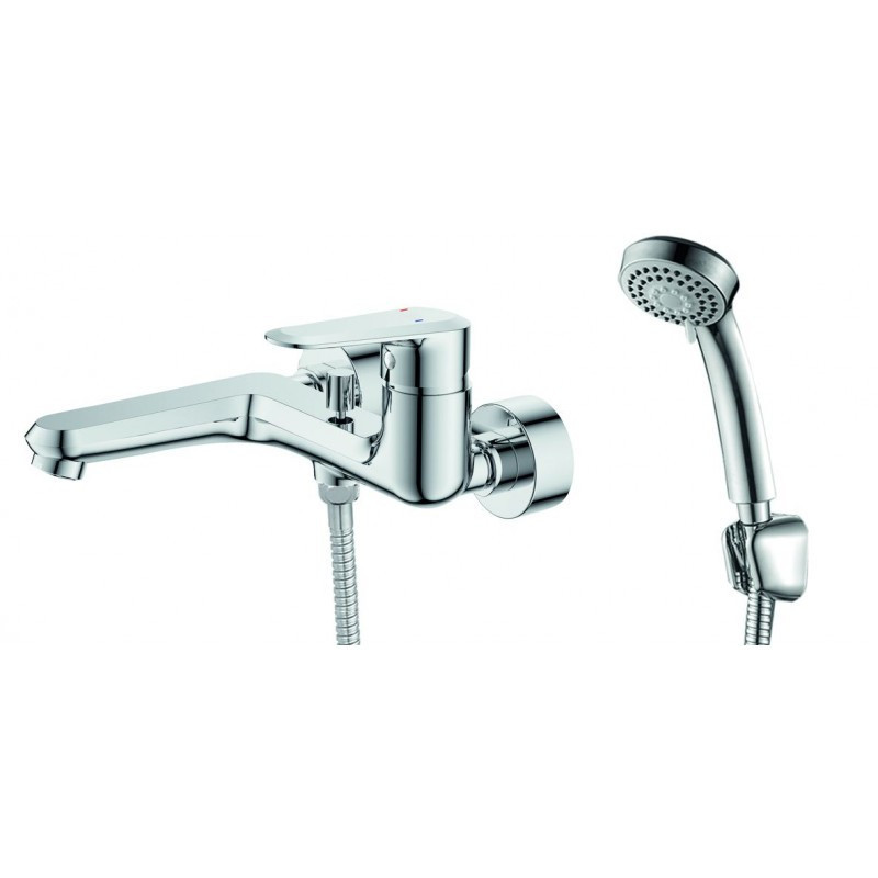 Смеситель ZOLLEN ULM new для ванны короткий изл., карт.35мм (арт.UL61613441)
