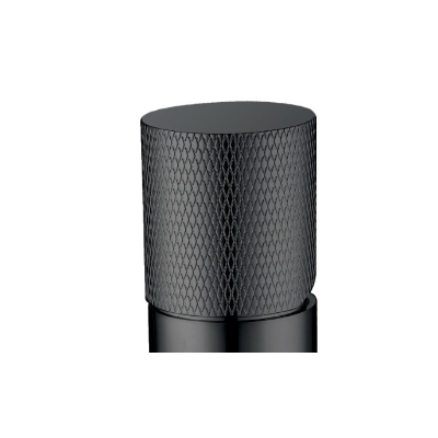 Стойка для душа со смесителем Boheme STICK BLACK TOUCH BLACK, черная, 128-BB.2