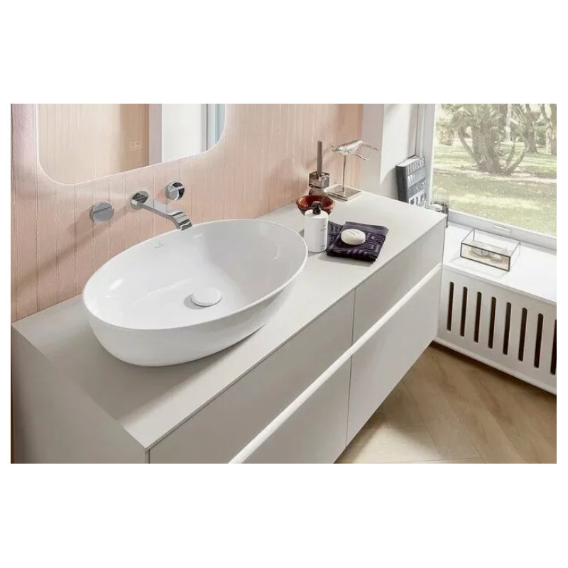 Раковина накладная 610х410 Villeroy & Boch Artis белый альпин