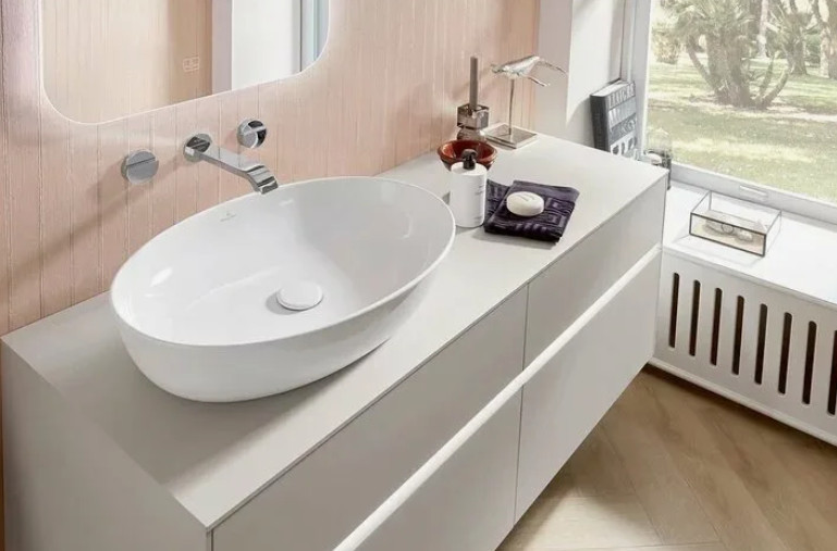 Раковина накладная 610х410 Villeroy & Boch Artis белый альпин