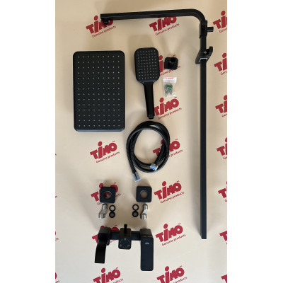 Душевая система чёрная Timo Selene SX-1013/03