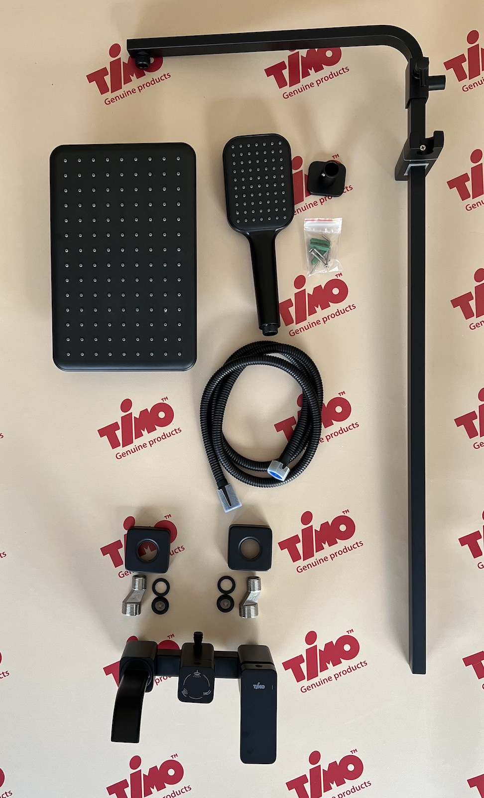Душевая система чёрная Timo Selene SX-1013/03