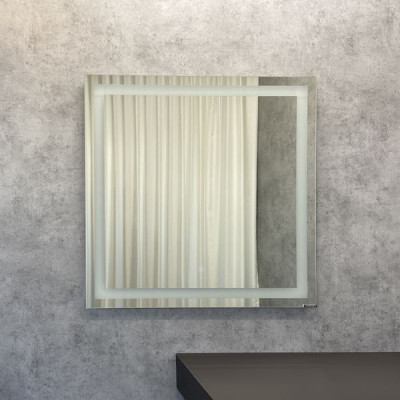 Зеркало с подсветкой 75x75см Comforty 00004140521CF