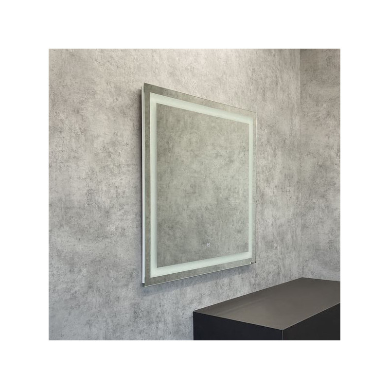 Зеркало с подсветкой 75x75см Comforty 00004140521CF