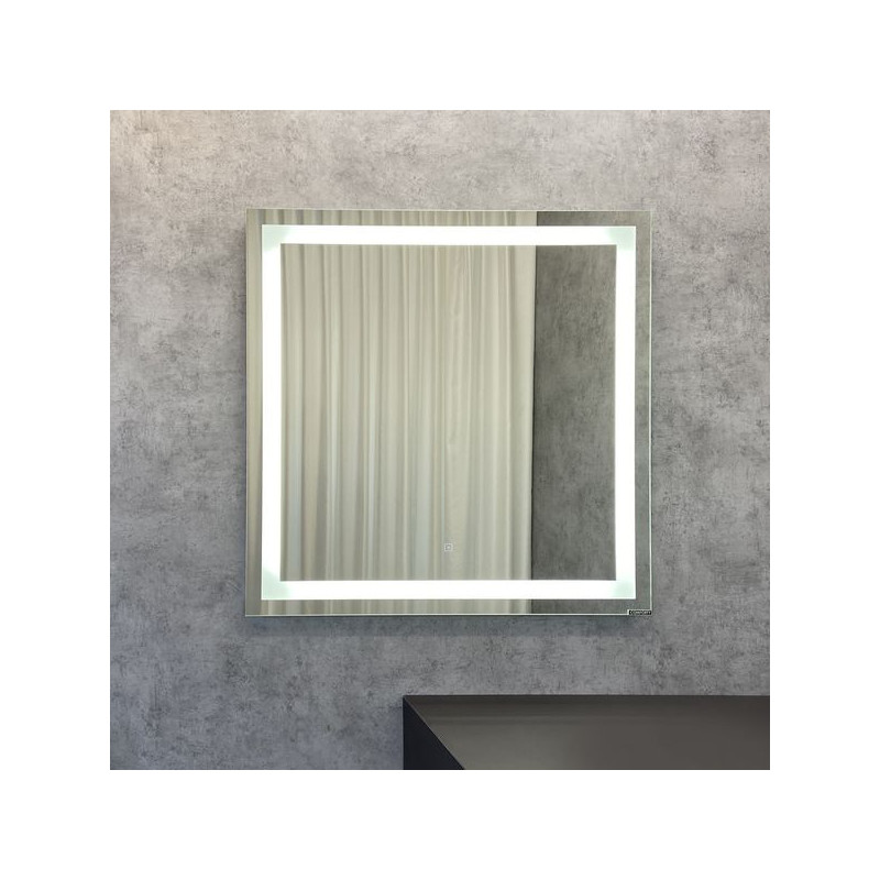 Зеркало с подсветкой 75x75см Comforty 00004140521CF