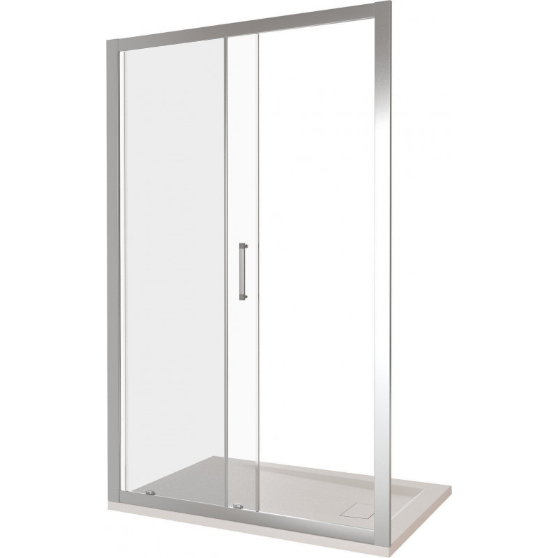 Душевая дверь 130х185см белая GoodDoor Latte ЛА00010