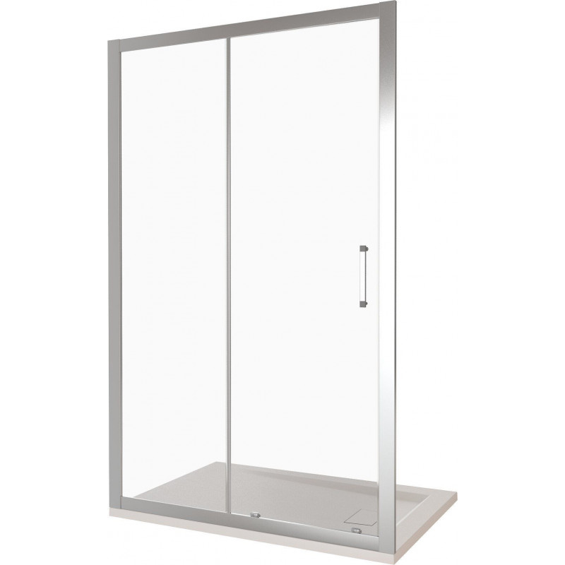 Душевая дверь 130х185см белая GoodDoor Latte ЛА00010