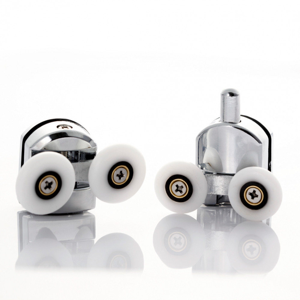 Душевой уголок 110x80x195см ABBER Schwarzer Diamant AG01118 профиль хром, стекло прозрачное, универсальная установка