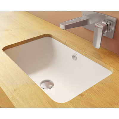 Раковина 48см встраиваемая снизу Vitra S20, цвет белый
