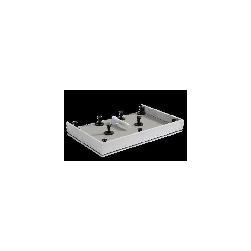 Душевой поддон 90х70х30см Welt Wasser WW TRS 9070 STONE-WT искусственный камень, белый