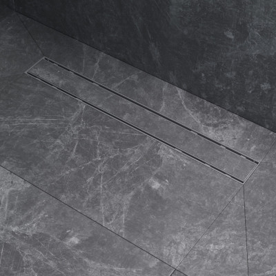 Трап для душа линейный, универсальный затвор Tile, 60 см Am.pm W02SC-U11-060-04SB