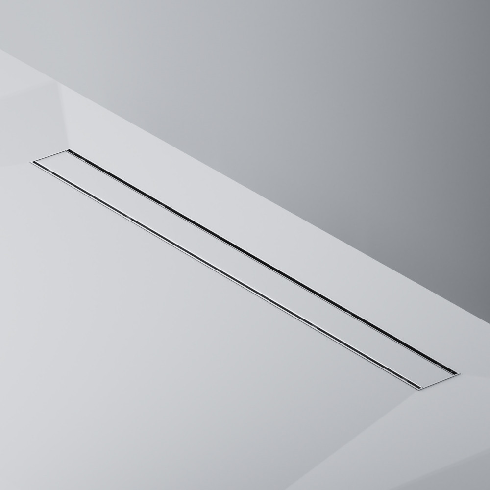 Трап для душа линейный, универсальный затвор Tile, 90 см Am.pm W02SC-U11-090-04SB