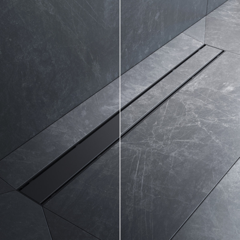 Трап для душа линейный, универсальный затвор Tile, 80 см Am.pm W02SC-U11-080-04BM