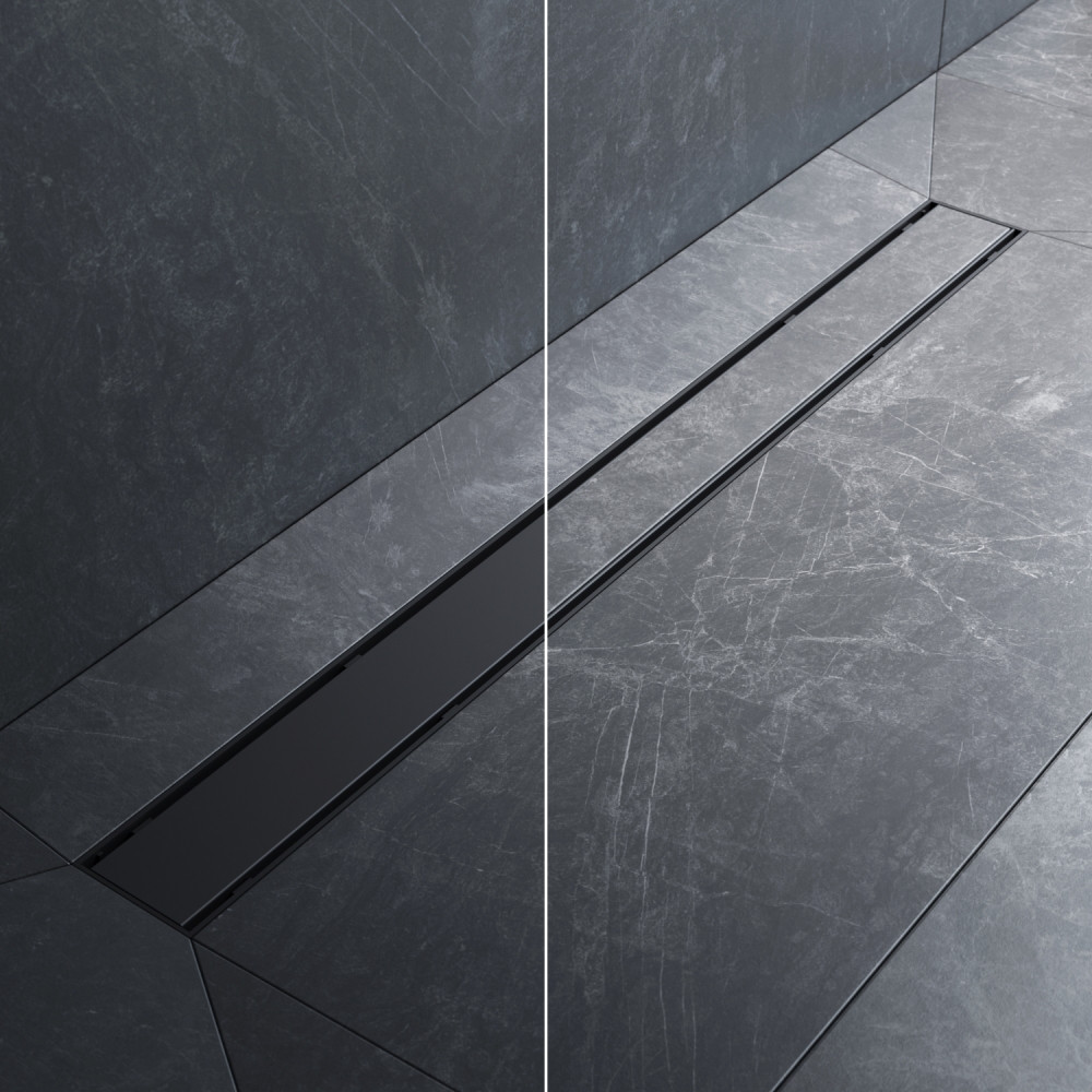 Трап для душа линейный, универсальный затвор Tile, 80 см Am.pm W02SC-U11-080-04BM