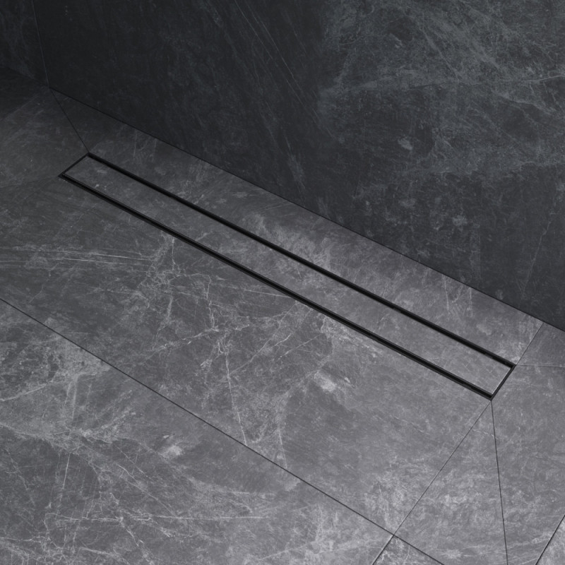 Трап для душа линейный, универсальный затвор Tile, 80 см Am.pm W02SC-U11-080-04BM