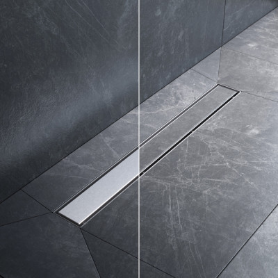 Трап для душа линейный, универсальный затвор Tile, 60 см Am.pm W01SC-U11-060-04SB