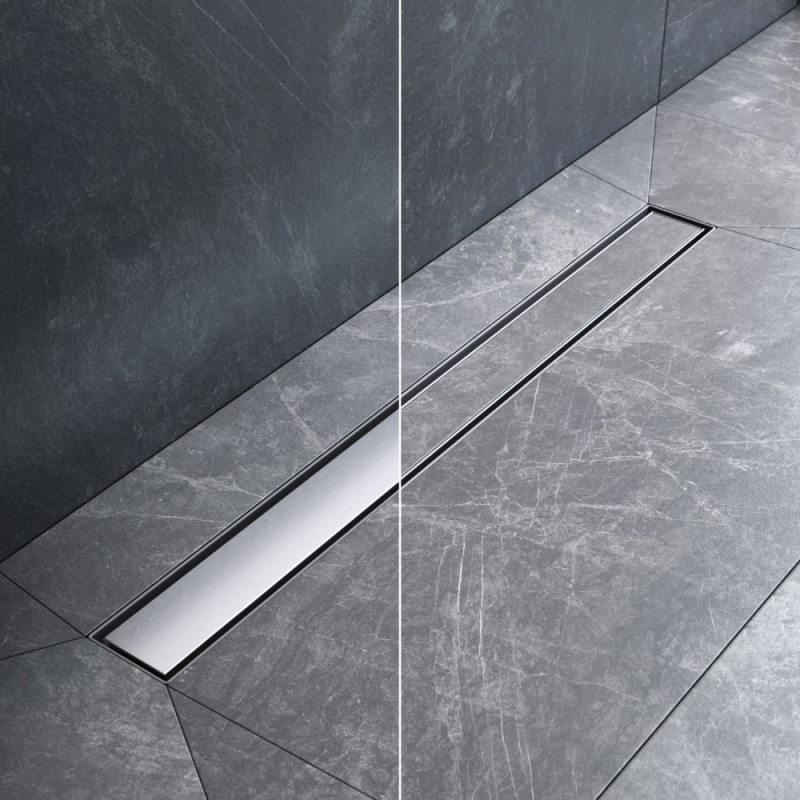 Трап для душа линейный, универсальный затвор Tile, 70 см Am.pm W01SC-U11-070-04SB