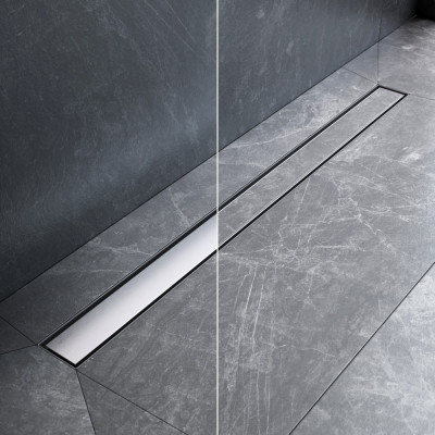 Трап для душа линейный, универсальный затвор Tile, 90 см Am.pm W01SC-U11-090-04SB