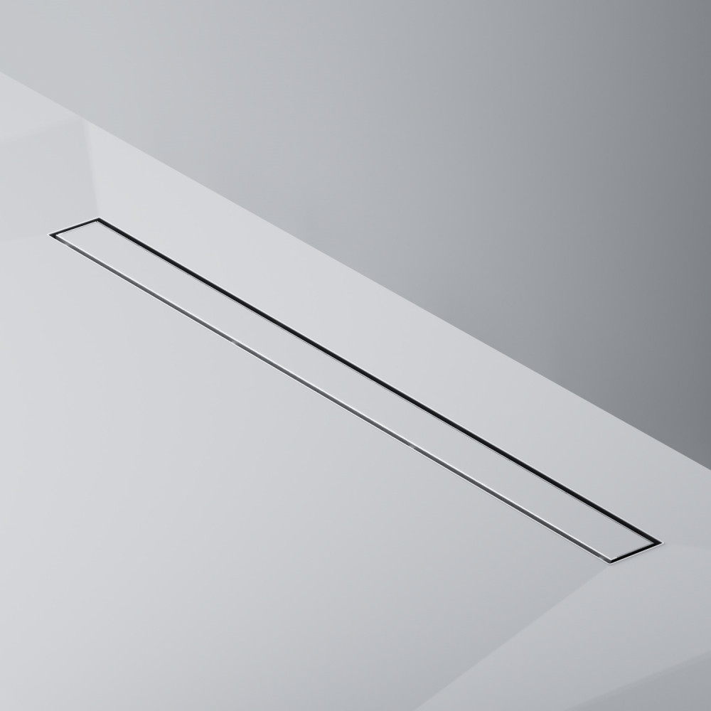 Трап для душа линейный, универсальный затвор Tile, 90 см Am.pm W01SC-U11-090-04SB