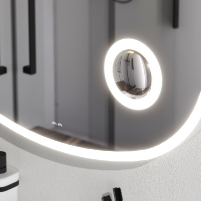 Зеркало с LED подсветкой 80см Am.pm Func M8FMOX0803SA
