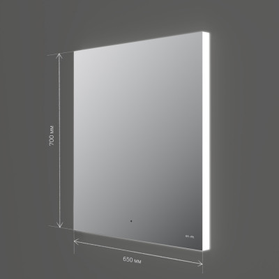 Зеркало с LED подсветкой 65см Am.pm X-Joy M85MOX10651S
