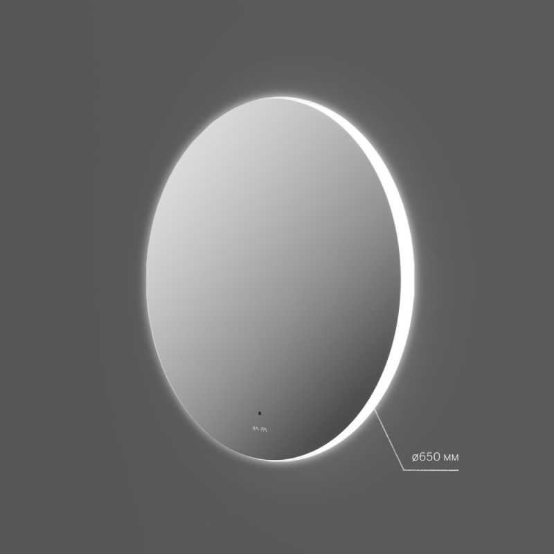 M85MOX40651S X-Joy Зеркало круг с интерьерной Led подсветкой, ИК-сенсорром, 65 см