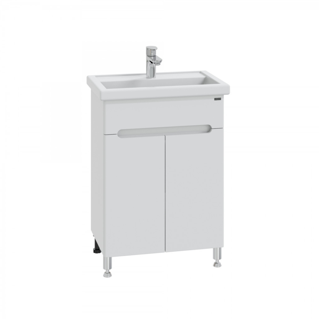 Тумба для раковины напольная белая Лондон 60 Santa