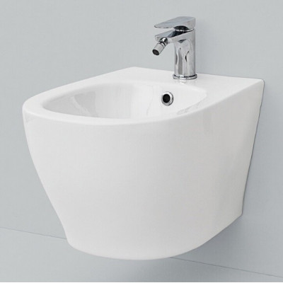 Биде подвесное 36x52см ArtCeram TEN 4.0 – TEB004 белое глянцевое