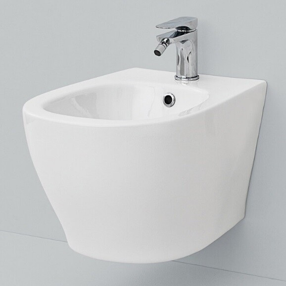 Биде подвесное 36x52см ArtCeram TEN 4.0 – TEB004 белое глянцевое