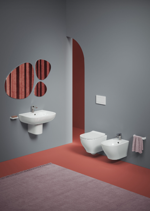 Биде подвесное 36x52см ArtCeram TEN 4.0 – TEB004 белое глянцевое