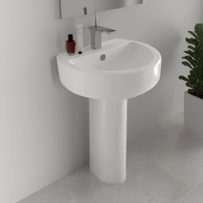 Умывальник 555x445x175мм Sanita Lux Best белый