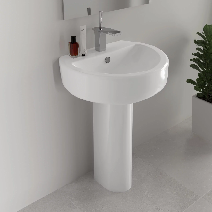 Умывальник 555x445x175мм Sanita Lux Best белый