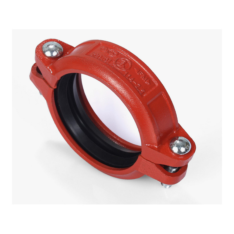  Муфта гибкая грувлок ковкий чугун XGQT02B Ду100 (Дн114) Ру25 JIANZHI