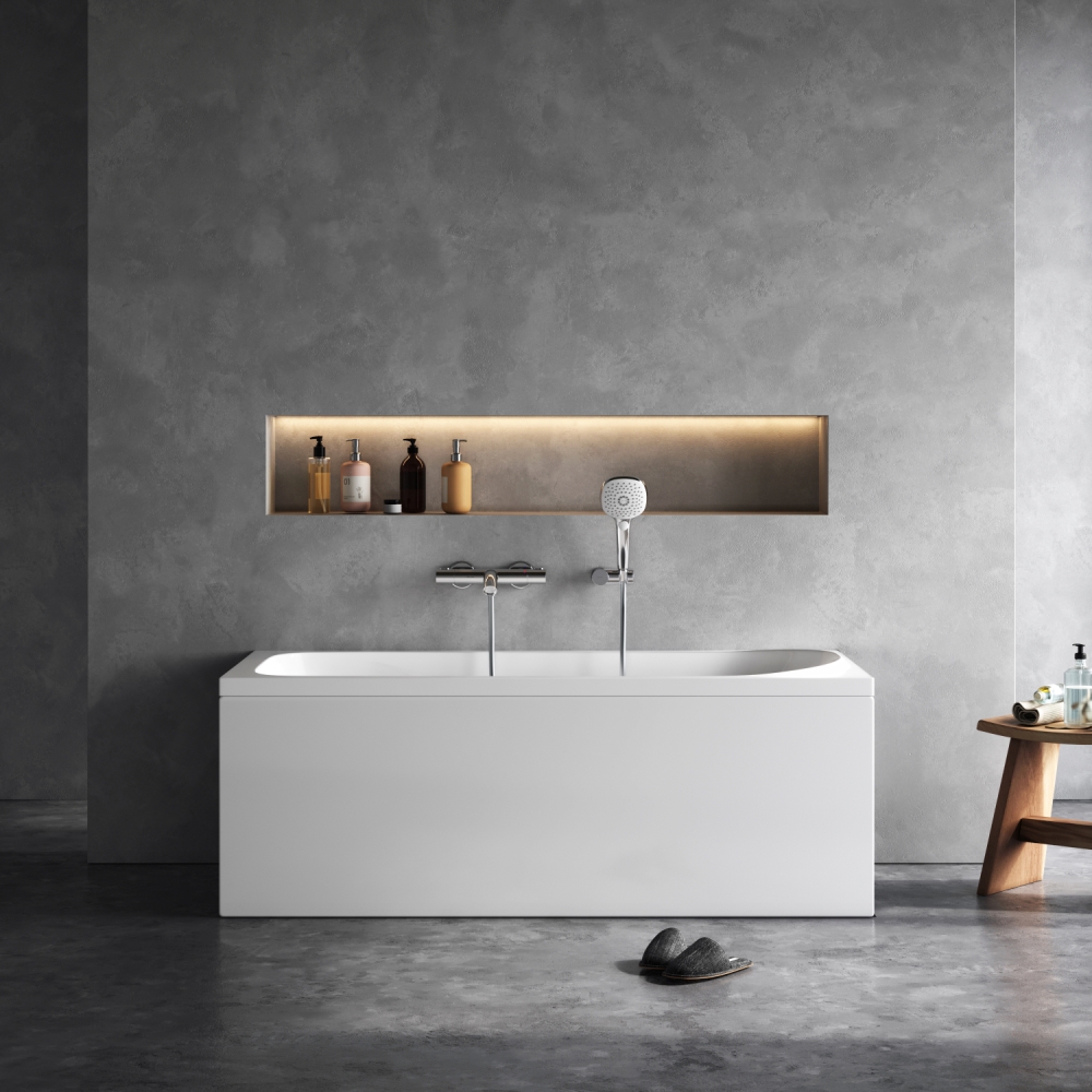 Акриловая ванна белая 150х70х43см Am.pm Sense W76A-150-070W-A