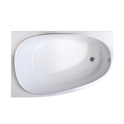 Акриловая ванна правая белая 170х110х46см Am.pm Like W80A-170R110W-A