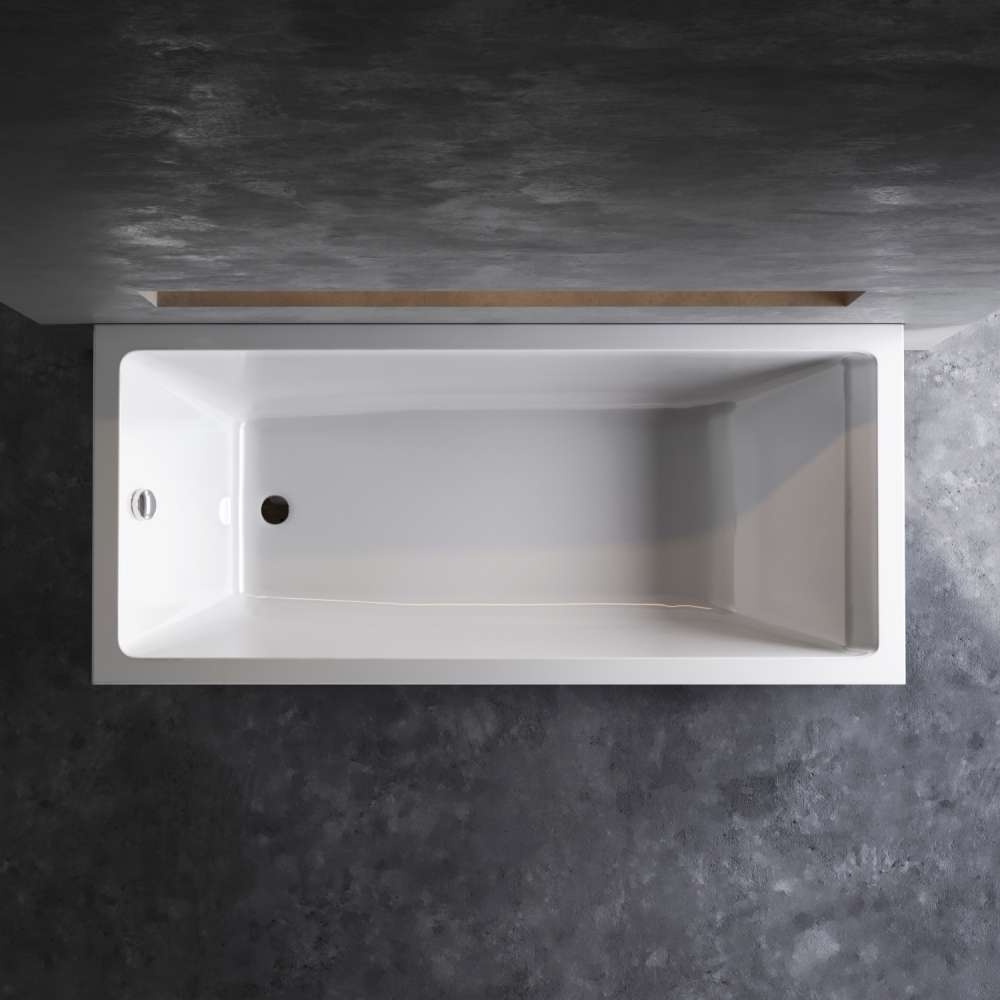 Акриловая ванна белая 180x80см Am.pm Gem W93A-180-080W-A