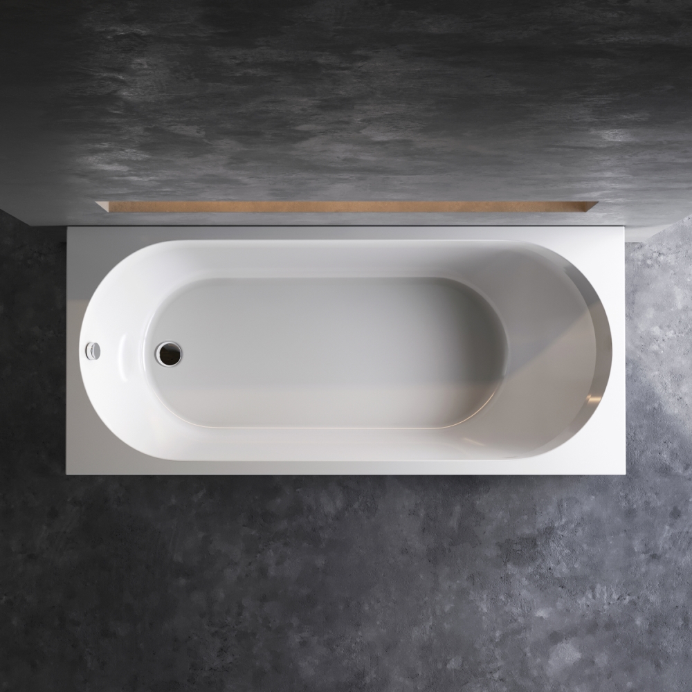 Акриловая ванна белая 180x80см Am.pm X-Joy W94A-180-080W-A
