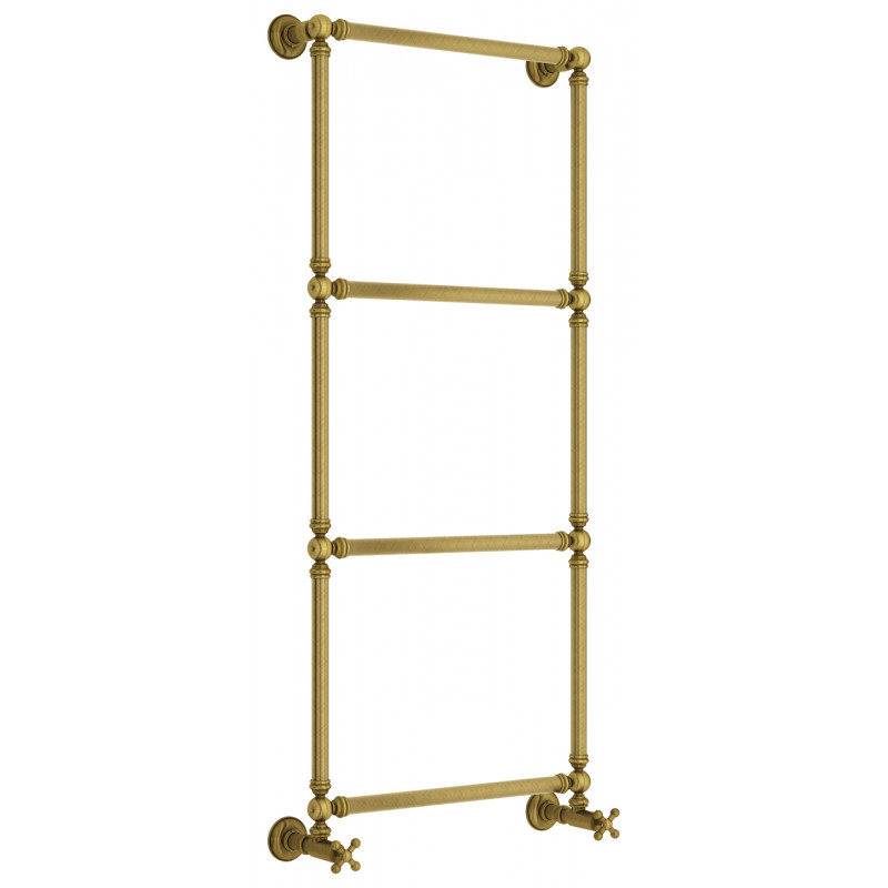 Полотенцесушитель водяной Сунержа Ренессанс 1304 1260х500 с технологией ПолимерПроект, состаренная бронза