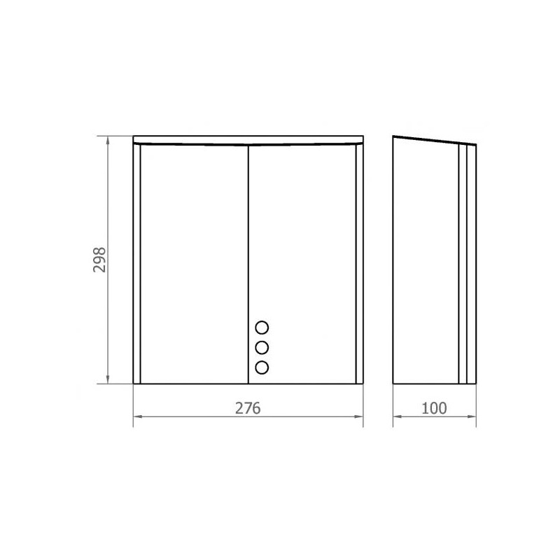 Сушилка для рук THIN EVO (матовая) Nofer 01610.S