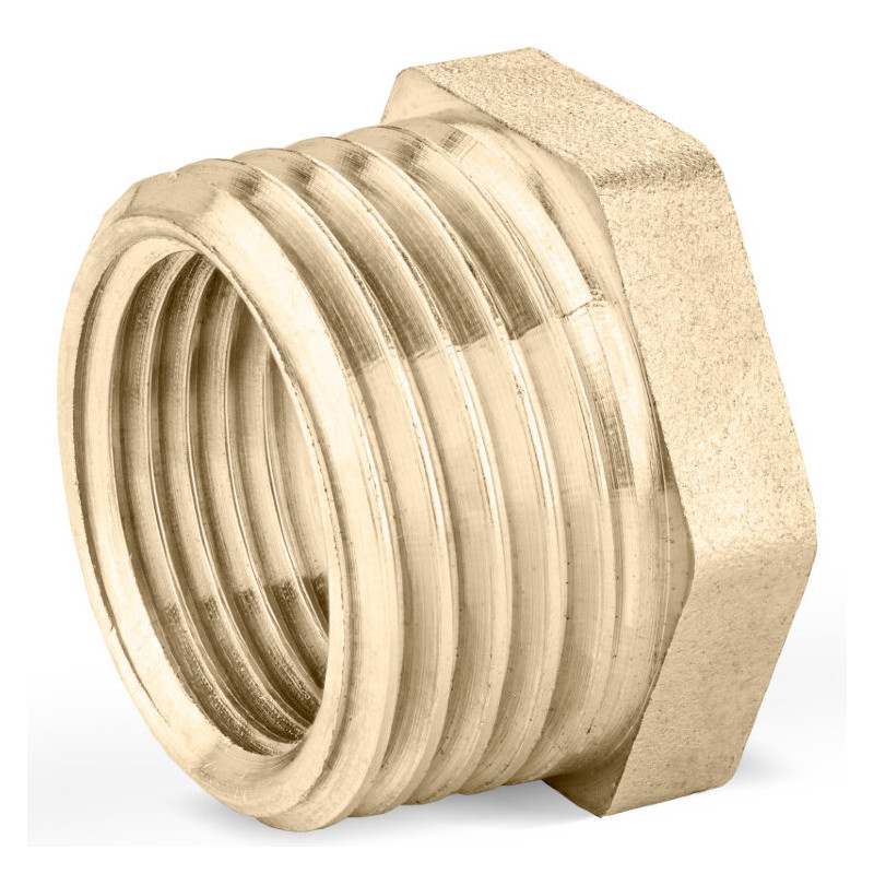 Футорка латунь Ду 20х15 (3/4"х1/2") НР/ВР LD LD.65.507.2015