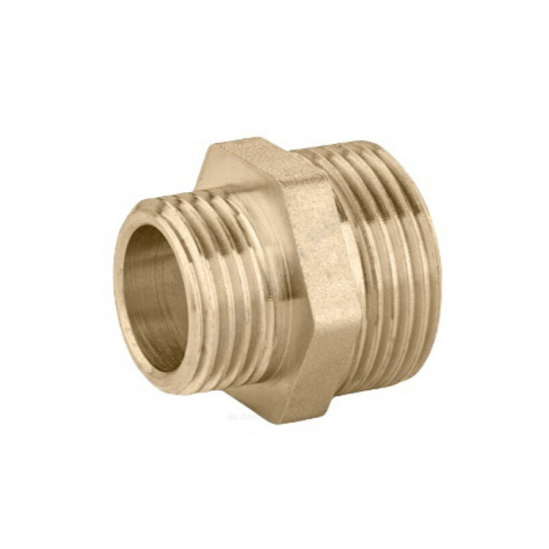 Ниппель латунь переходной Ду 25х15 (1"х1/2") НР LD LD.65.503.2515